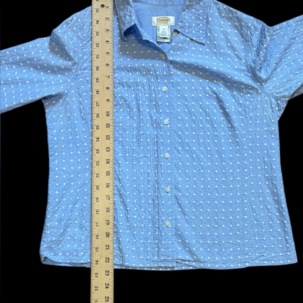 Talbots Petite Blouse - Picture 7 of 8